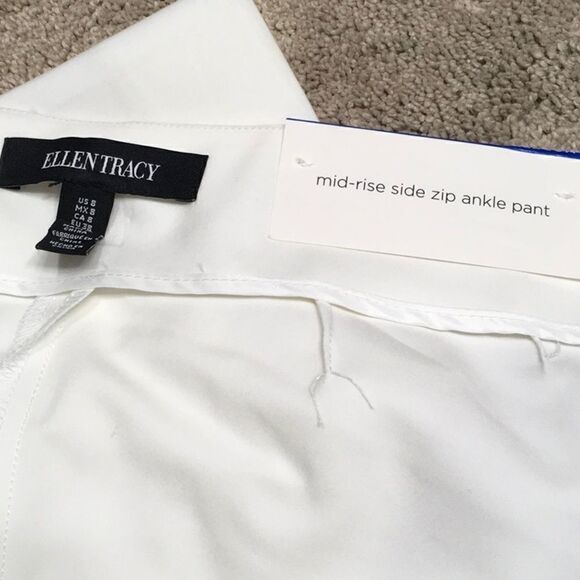 Ellen Tracy ivory pants. - Picture 6 of 10